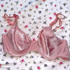 ⚡️⚡️Light pink velvet bra (34B)